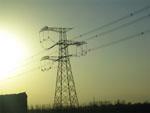 Powerlines on the way back from the wall