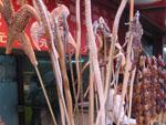 Starfish, silkworm and other snacks