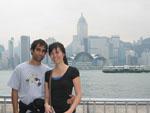 Sonya and I and the skyline