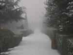 Snow covered path