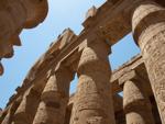 Closed papyrus bud columns of Great Hypostyle Hall
