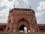 The eastern gate of the mosque was the rural entrance