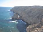 Natural island rock