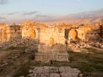 Great Court with ruins of Basilica and Altar