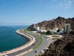 View of corniche from Muttrah Fort