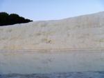 White travertines